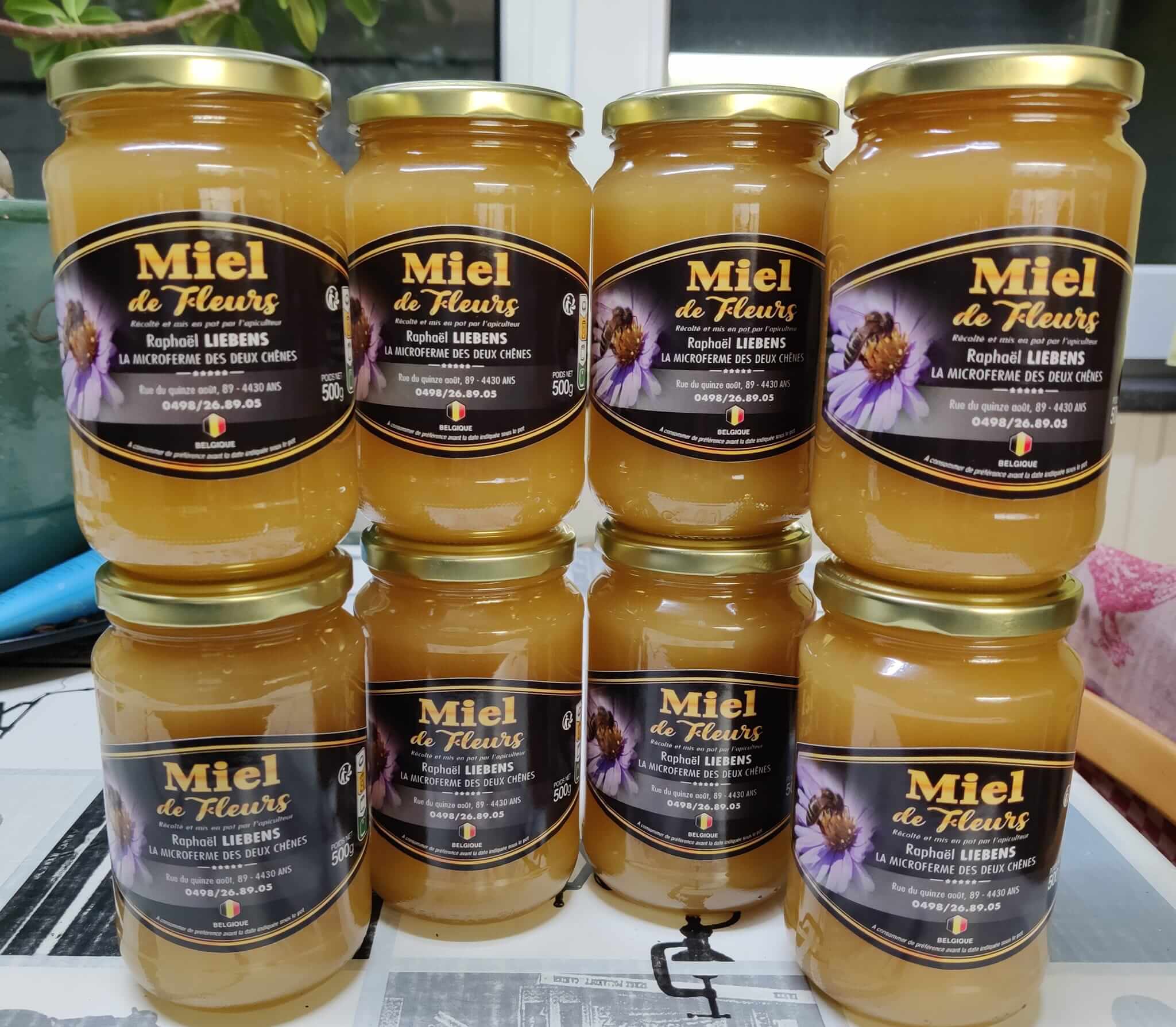 Notre production de miel